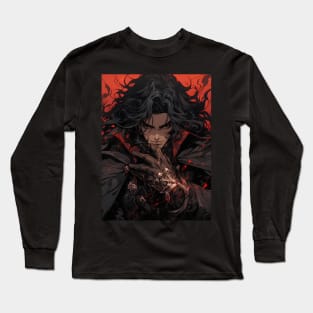 Hunters of the Dark: Explore the Supernatural World with Vampire Hunter D. Illustrations: Bloodlust Long Sleeve T-Shirt